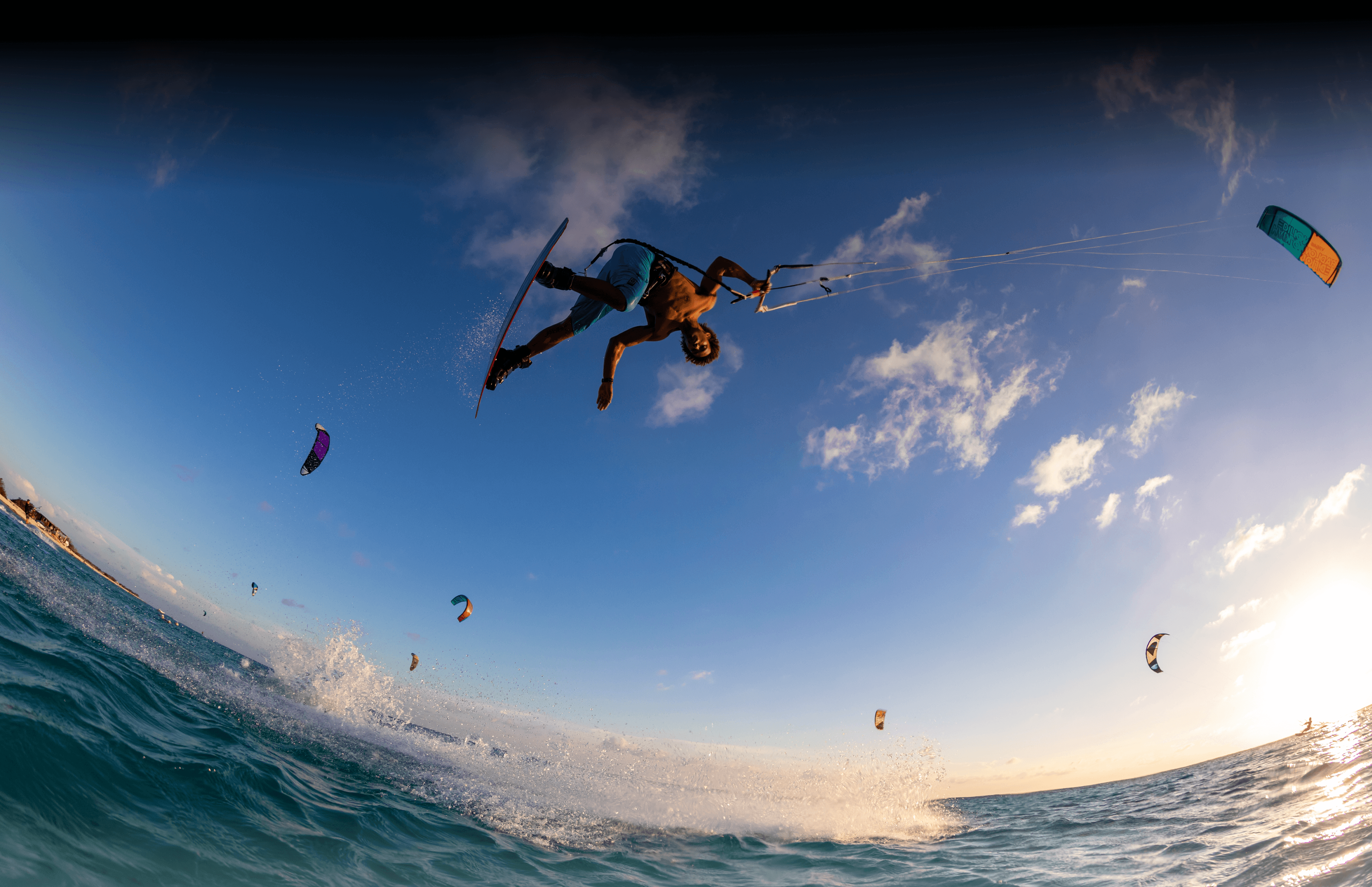 Aqua Adventure Hero Background