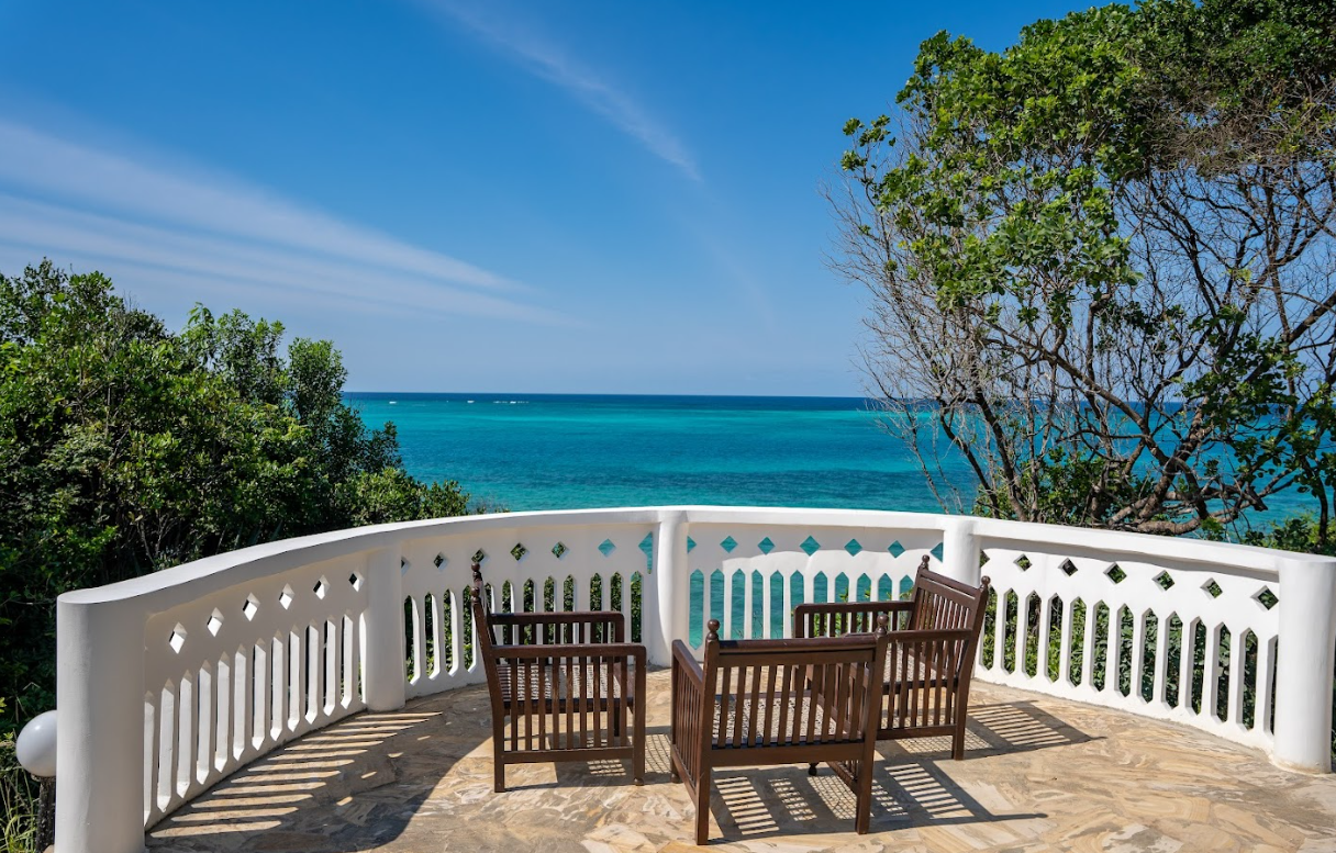 Ocean Front Villas Background